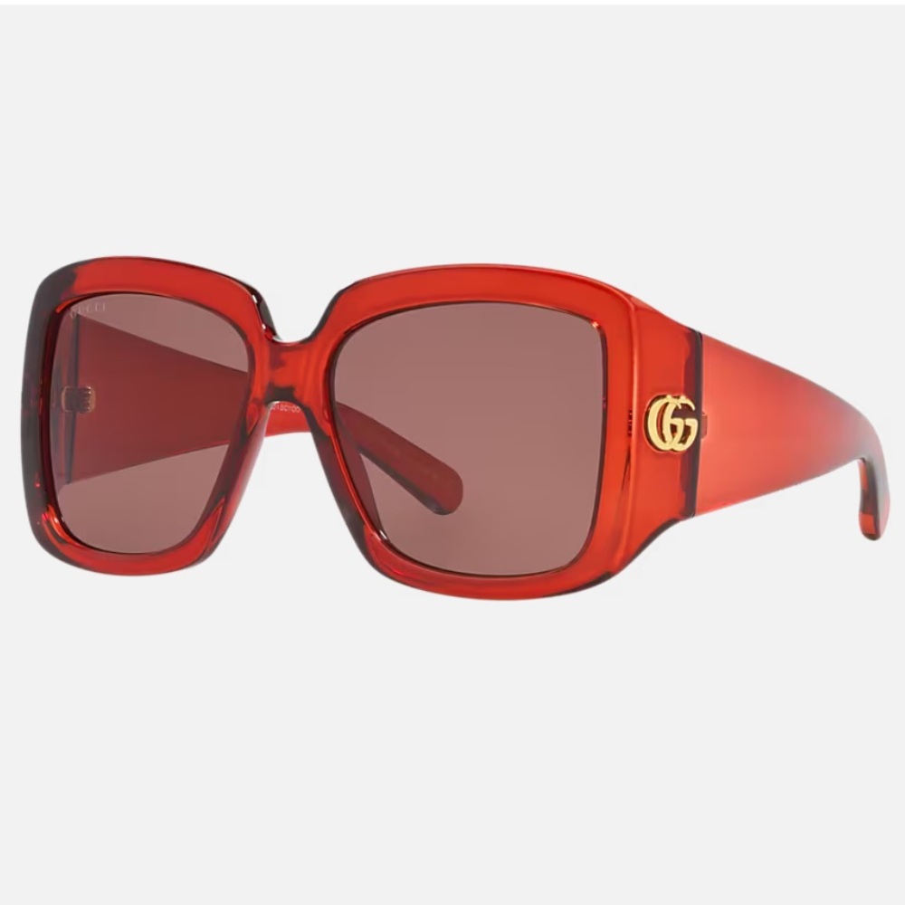 Gucci Gg Corner Rectangular Sunglasses - image 1
